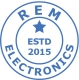 Logo of REM ELECTRONICS, Hong Kong